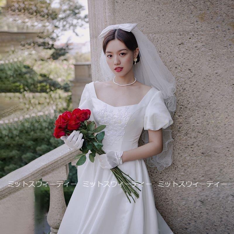 クーポン販売中 ウェディングドレス Aラインドレス 姫風 ウエディングドレス 二次会 花嫁 パーティードレス 披露宴 ブライダル 結婚式 ロングドレス 白 大きいサイズ 前撮り 公式 通販 Www Superavila Com