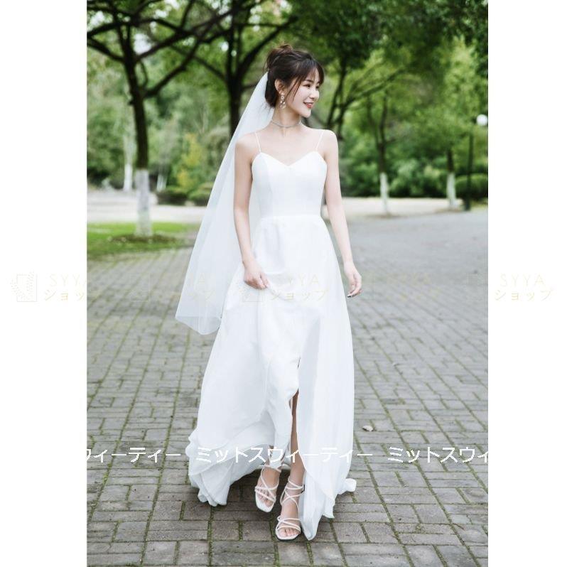 格安販売 ウェディングドレス 二次会 前撮り 海外挙式 花嫁 リゾートドレス カジュアル ソフト 結婚式 ブライダル パーティードレス ワンピース ビーチフォト スリット 買取 値段 Fixinox Com Br