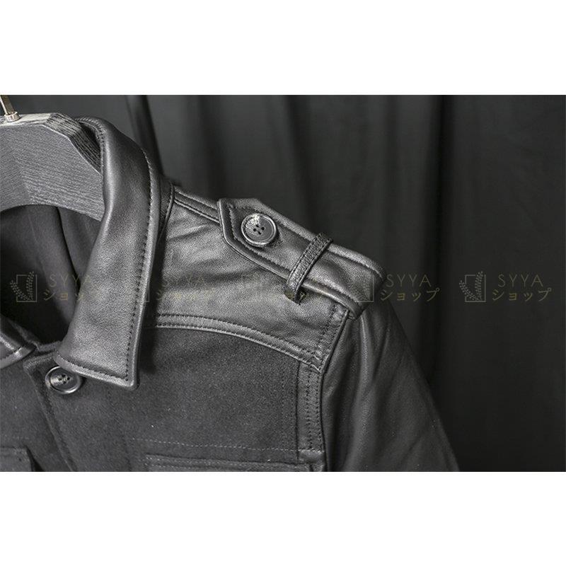 当社の S 3xl ジャケット ライダースジャケット 新作 紳士用 着痩せ 防寒 秋冬コート 通勤 防風 長袖 保温 メンズ 革ジャン 羊革 その他 ジャケット サイズ選択可 S Binghamtonhots Com