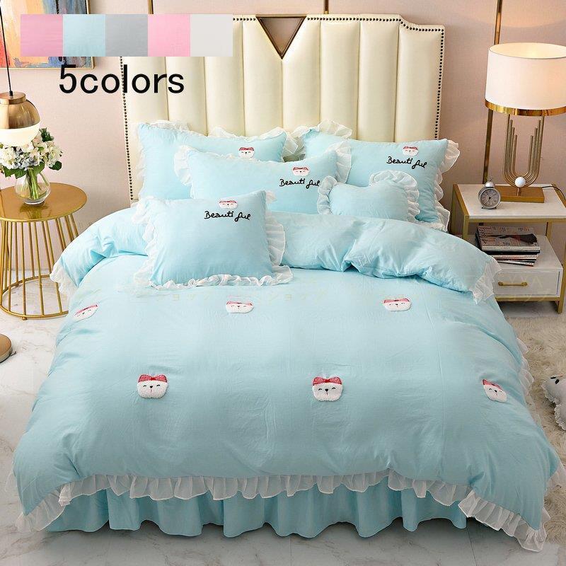 割50 3点セット 可愛い 寝具カバーセット お姫様風 プレゼント 結婚お祝い 掛け布団カバー セット 敷き布団カバー ベッドスカート 枕カバー 新生活 布団カバー Sjt Bjm Syyaショップ 通販 Yahoo ショッピング 新品 お取寄 Livinginmalta Com