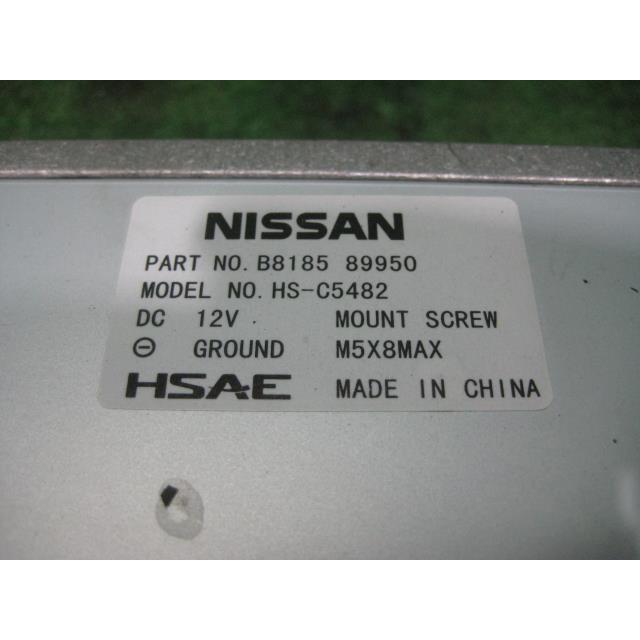 マーチ DBA-K13 オーディオ/CDデッキ S NAR HSAE HS-C5482/B8185-89950