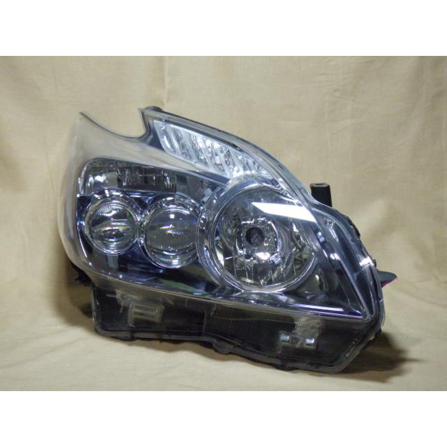 プリウス コーティング済 DAA-ZVW30 右ヘッドランプ/ヘッドライト S  