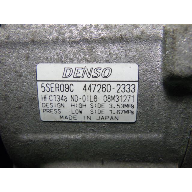 ヴィッツ DBA-SCP90 エアコンコンプレッサー Fリミテッド2 1F8