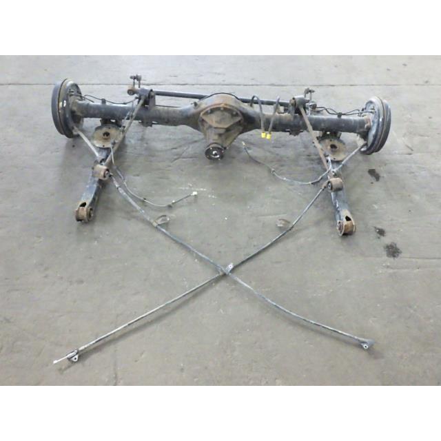 サクシード CBE-NCP55V リアアクスルホーシング U 4WD 5人 0.4T 058 