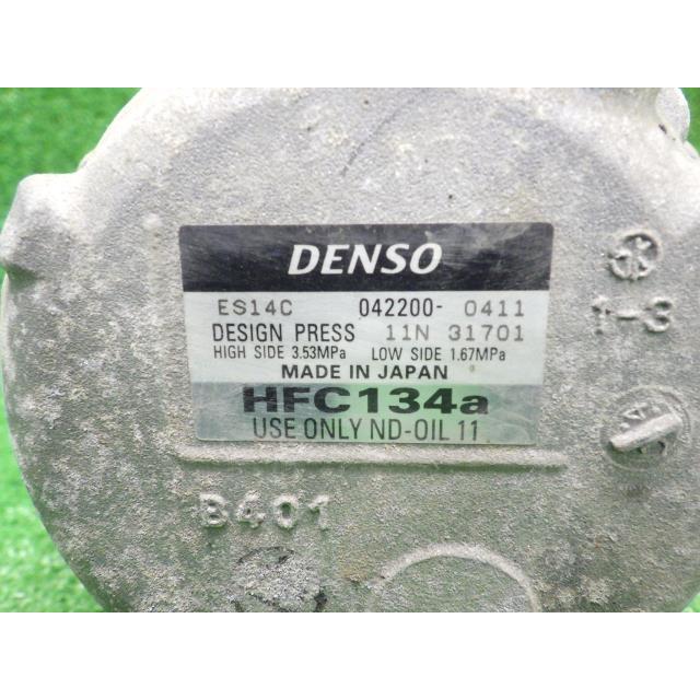 プリウス DAA-ZVW30 エアコンコンプレッサー S 783 デンソー ES14C