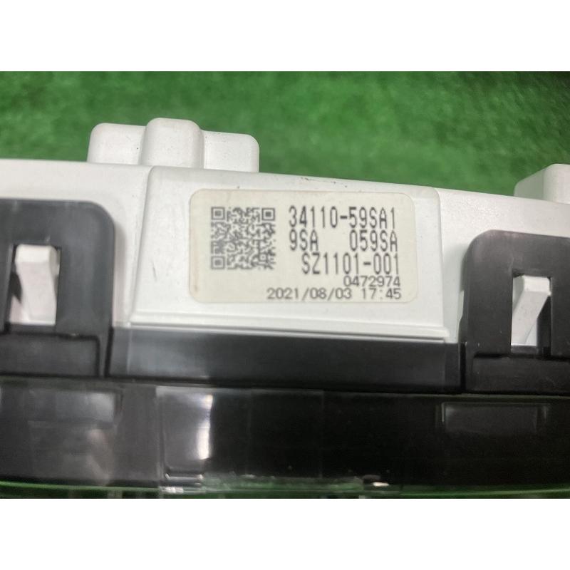 ハスラー MR52S スピードメーター Jスタイルターボ 4WD 34110-59SA1 34100-59SH0 D4L スズキ（SUZUKI） ハスラー MR52S スピードメーター Jスタイルターボ
