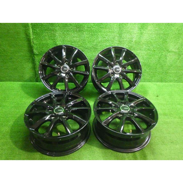 中古 社外 ブリヂストン ホイール アルミ 15インチ 6J 5穴 4本 114.3