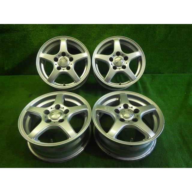 中古 社外 ホイール アルミ 14インチ 5.5J 5穴 4本 114.3 : 鈴木商会