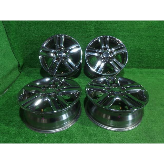 日産セレナオーテック16インチメッキ6J+45 4本