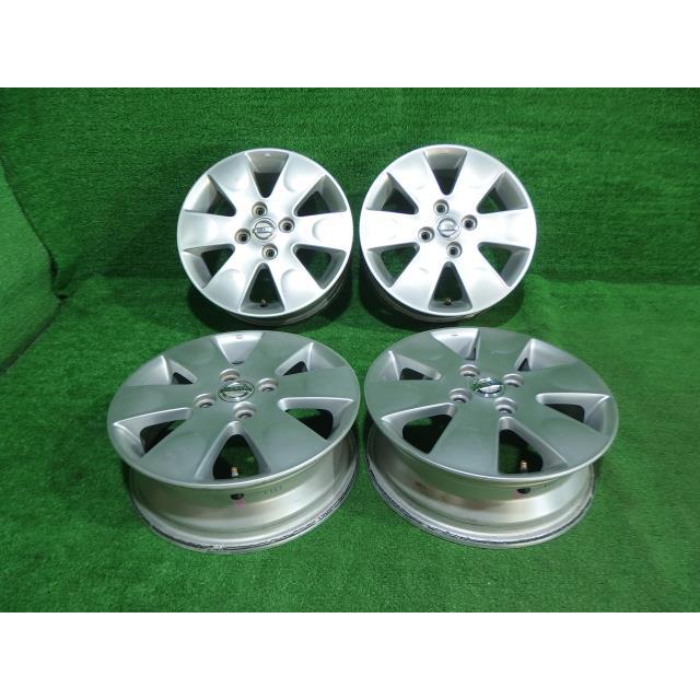 中古 純正 MG22S モコ ホイール アルミ 14インチ 4.5J 4穴 4本 100 