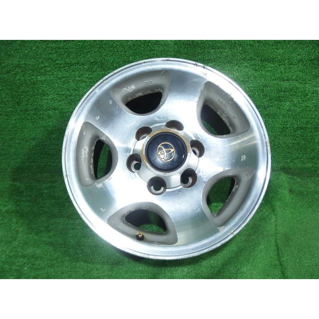中古 ランドクルーザー純正 ホイール アルミ 16インチ 8J 6穴 1本  