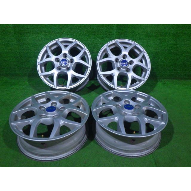 中古 社外 NR979 ホイール アルミ 15インチ 5J 5穴 4本 114.3 