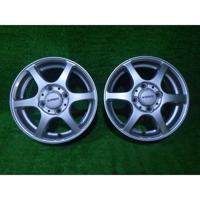 中古 三菱純正 H82W ekワゴン ホイール アルミ 13インチ 4J 4穴 2本