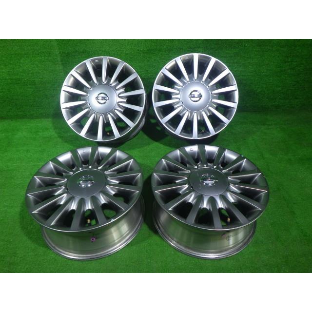 ティアナ 中古 日産純正 J31 ホイール アルミ 16インチ 6.5J 5穴 4本 