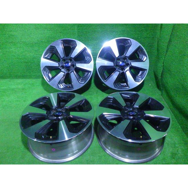 中古 スバル純正 SJ5 フォレスター ホイール アルミ 17インチ 7J 5穴 4
