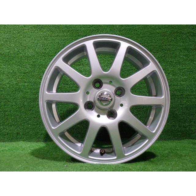 マーチ 中古 日産純正 K13 ホイール アルミ 14インチ 5.5J 4穴 4本 100