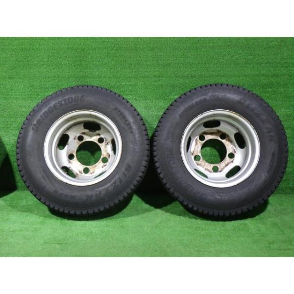 キャンター FDA00 冬タイヤホイールセット 195/85R15 113/111LT 2本 15インチ ブリヂストン 5J 5穴 208 スチール 三菱ふそう キャンター FDA00 冬タイヤホイールセット 195/85R15 113