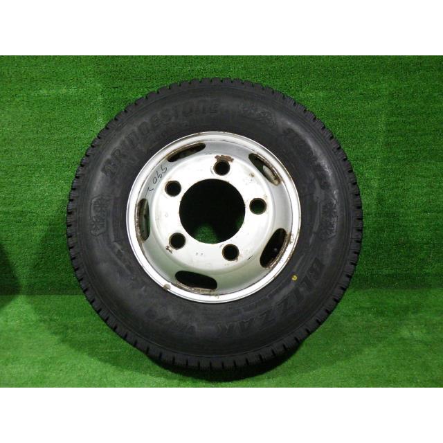 中古 キャンター純正 タイヤホイール スチール 15インチ 5J 5穴 195