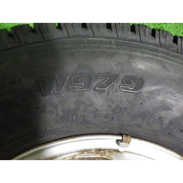 中古 キャンター純正 タイヤホイール スチール 15インチ 5J 5穴 195 