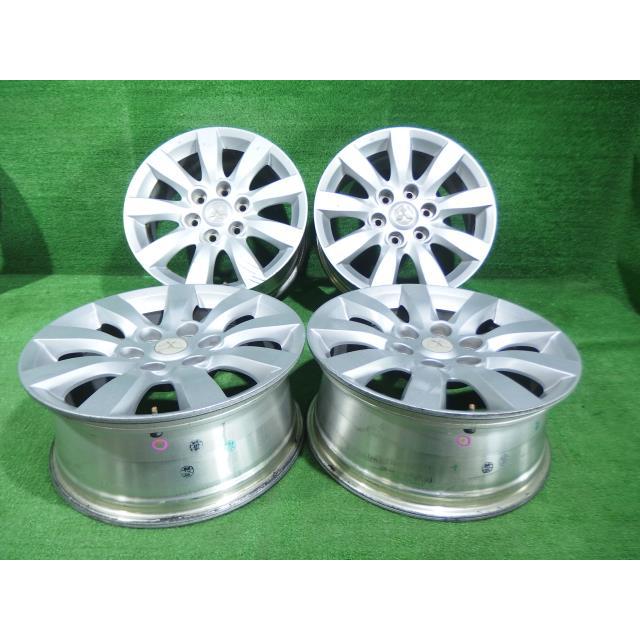 中古 三菱純正 V98W パジェロ ホイール アルミ 18インチ 7.5J 6穴 4本