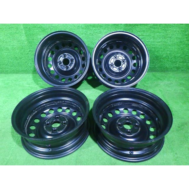 中古 トヨタ純正 ホイール スチール 15インチ 5.5J 4穴 4本 100 : 鈴木