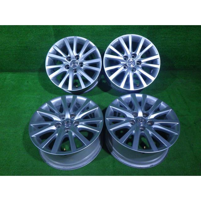 マークX 中古 トヨタ純正 GRX133 ホイール アルミ 16インチ 7J 5穴 4本 