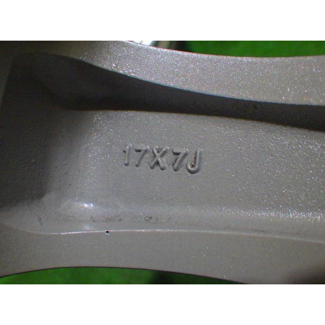中古 マツダ純正 LY3P MPV ホイール アルミ 17インチ 7J 5穴 4本 114.3