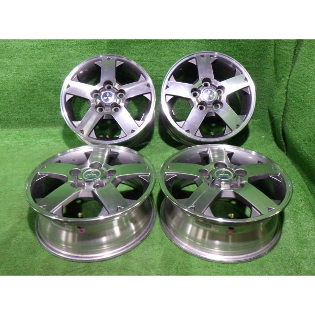 三菱純正！エンケイ！ラリーアート！H58A パジェロミニにて使用！114.3  5穴 中古 三菱純正 H58A パジェロミニ ホイール アルミ 15インチ 5.5J 5穴