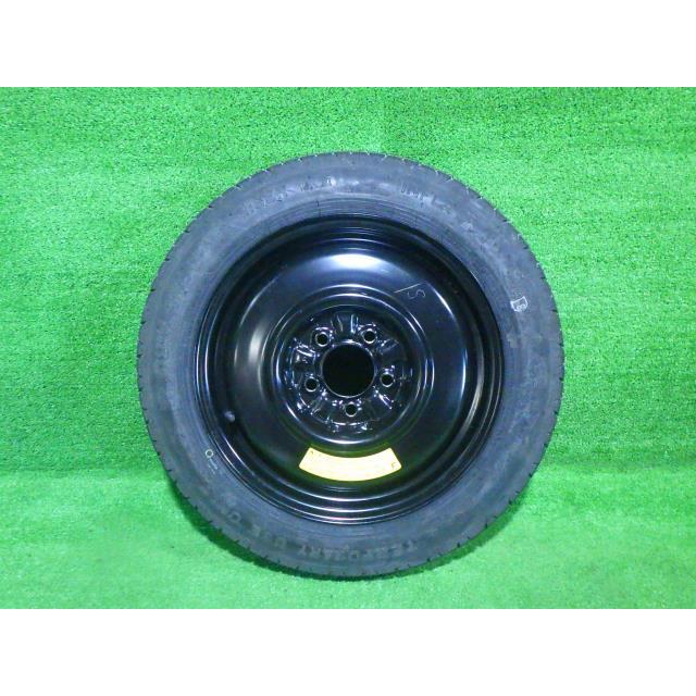 中古 ダンロップ タイヤホイール スペア T125/90D16 4T 5穴 114.3 