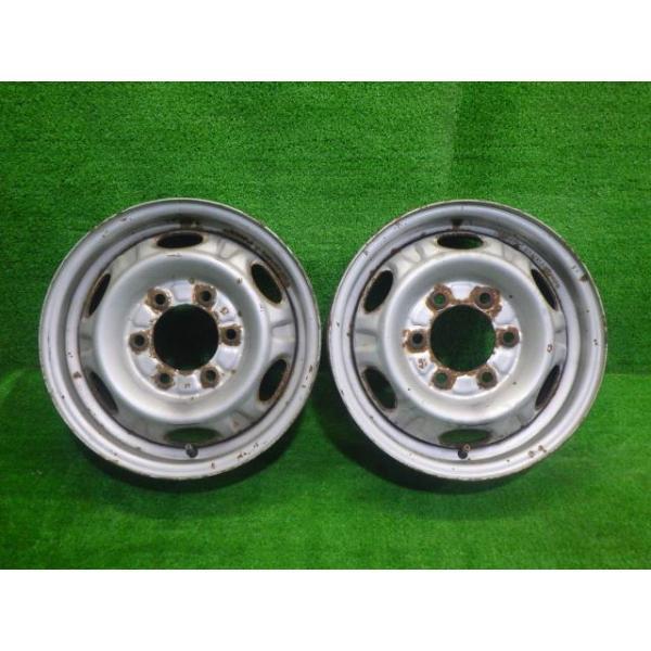 日産 NISSAN 日産純正 VWME25 キャラバン 15x5.5J ６穴 日産（NISSAN） 純正 キャラバン VWME25 ホイール スチール シルバー