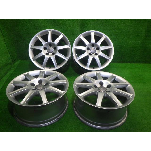 中古 アウディ純正 4FBDW アウディA6 ホイール アルミ 17インチ 7.5J 5 