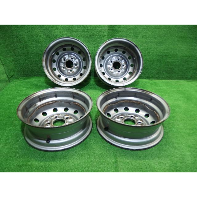 中古 日産純正 SKP2MN バネット ホイール スチール 14インチ 5J 5穴 4