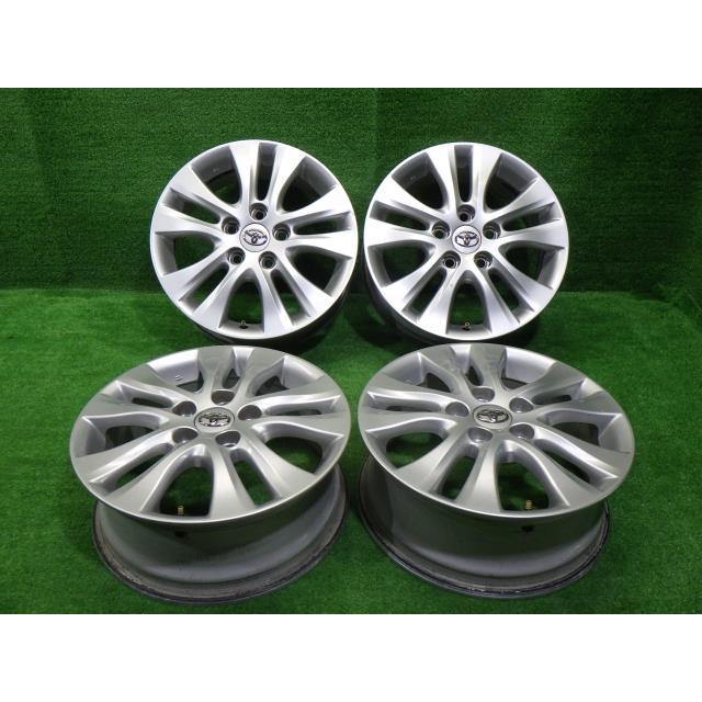 中古 トヨタ純正 ZRR70W ヴォクシー ホイール アルミ 16インチ 6J 5穴  