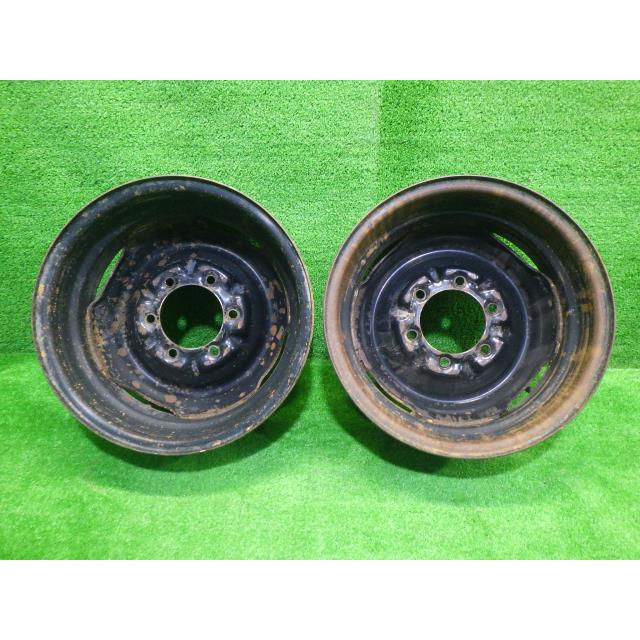 ダイナ 中古 トヨタ純正 LY162 ホイール スチール 15インチ 6J 6穴 2本 