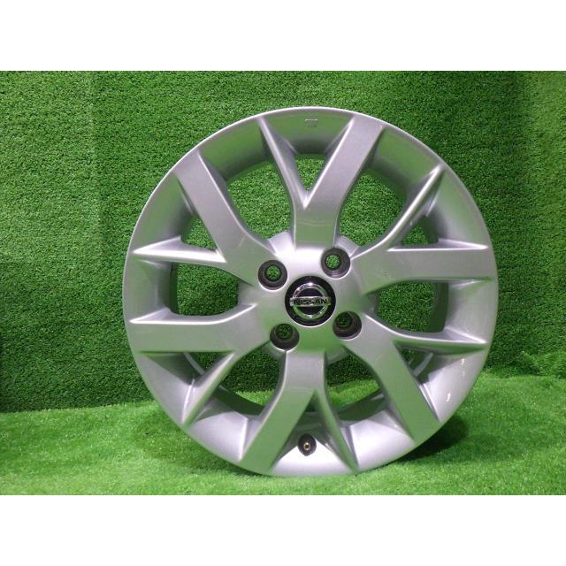 ノート 中古 日産純正 E12 ホイール アルミ 15インチ 5.5J 4穴 4本 100
