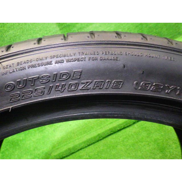 中古 ファルケン タイヤ 夏 225/40R18 1本 2021年 FK510 : 鈴木商会 