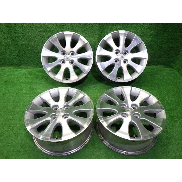 中古 ダイハツ純正 M402S クー ホイール アルミ 15インチ 6J 4穴 4本
