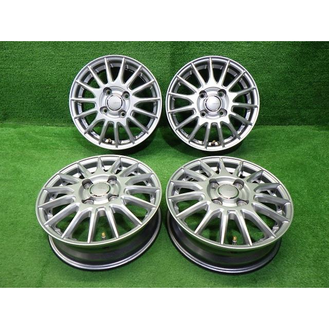 中古 社外 GRASS ホイール アルミ 13インチ 4.00B 4穴 4本 100 : 鈴木 