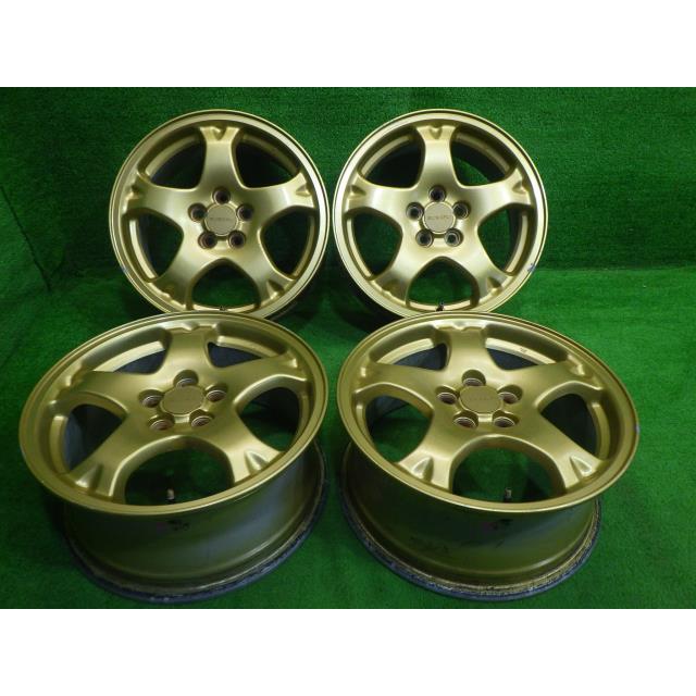 インプレッサgc8純正ホイール　16インチpcd100 5穴 中古 スバル純正 GC8 インプレッサ ホイール アルミ 16インチ 7J 5穴 4