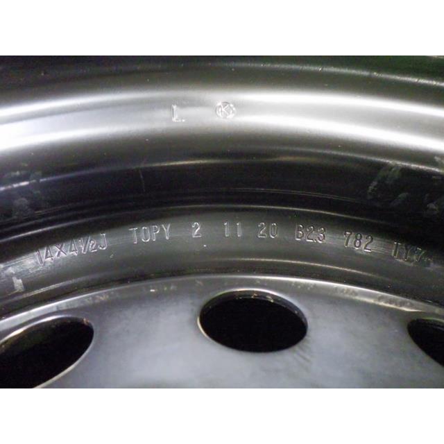 N-BOX 中古 ホンダ純正 JF4 ホイール スチール 14インチ 4.5J 4穴 4本