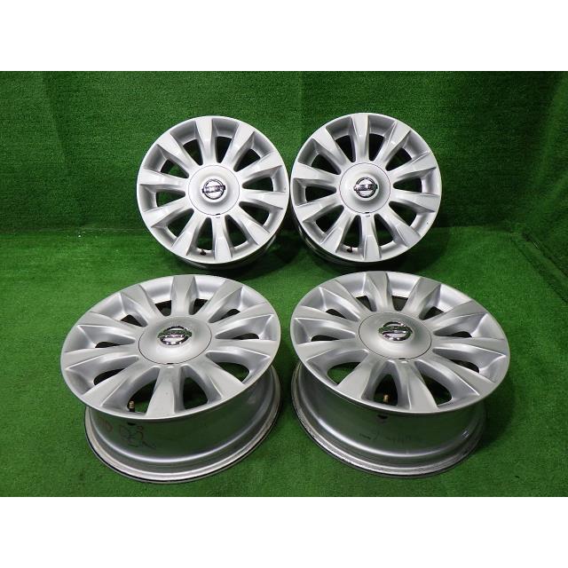 ティアナ 中古 日産純正 J32 ホイール アルミ 16インチ 6.5J 5穴 4本