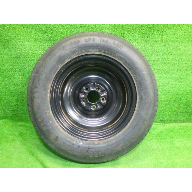 中古 グッドイヤー タイヤホイール スペア T155/90D16 4T 5穴 114.3 