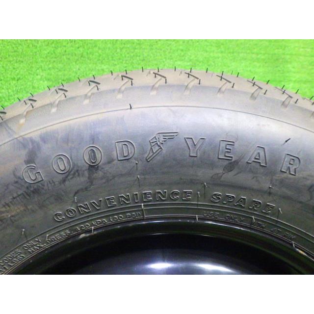 中古 グッドイヤー タイヤホイール スペア T155/90D16 4T 5穴 114.3 