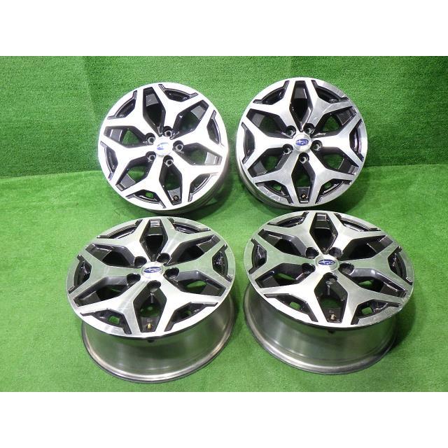 sk5フォレスターホイール　　　 フォレスター 中古 スバル純正 SK5 ホイール アルミ 17インチ 7J 5穴 4