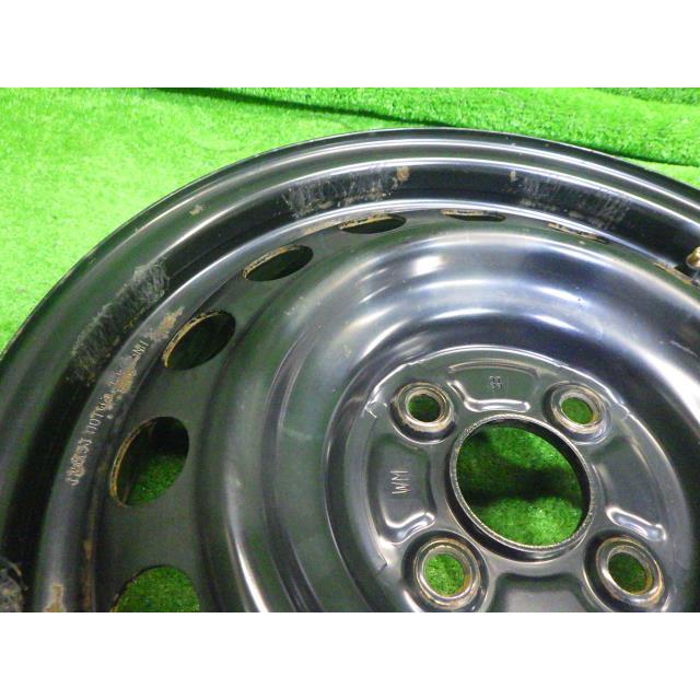 ヴィッツ 中古 トヨタ純正 NSP135 ホイール スチール 15インチ 5J 4穴 