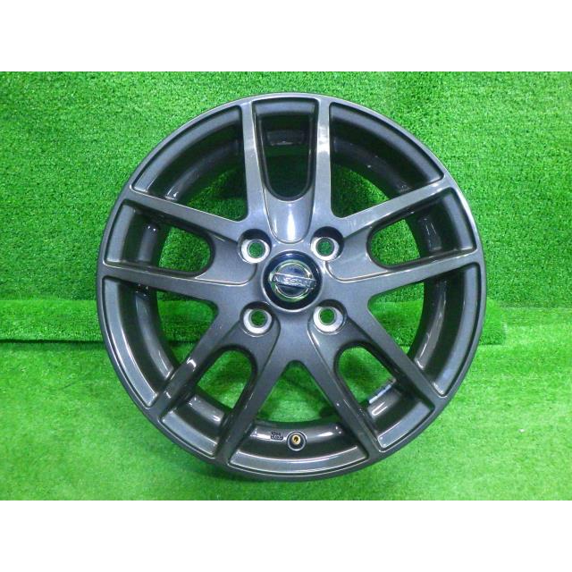 日産軽自動車用純正アルミホイール　14インチ5.5j PCD100 送料無料・アルミホイール4本 14inch 4.5J +45（4穴PCD100） □軽