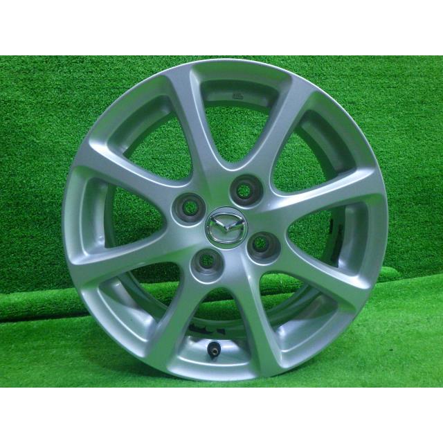 デミオ 中古 マツダ純正 DEJFS ホイール アルミ 14インチ 5.5J 4穴 4本