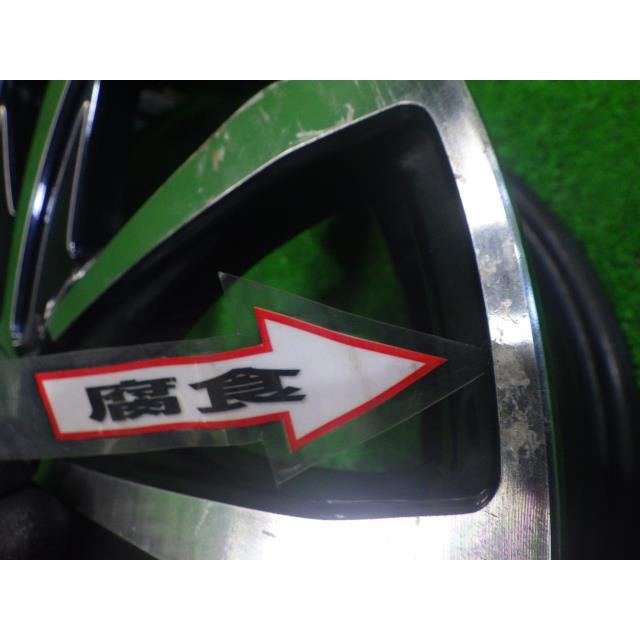 中古 社外 e：vance ホイール アルミ 14インチ 5.5J 4穴 4本 100