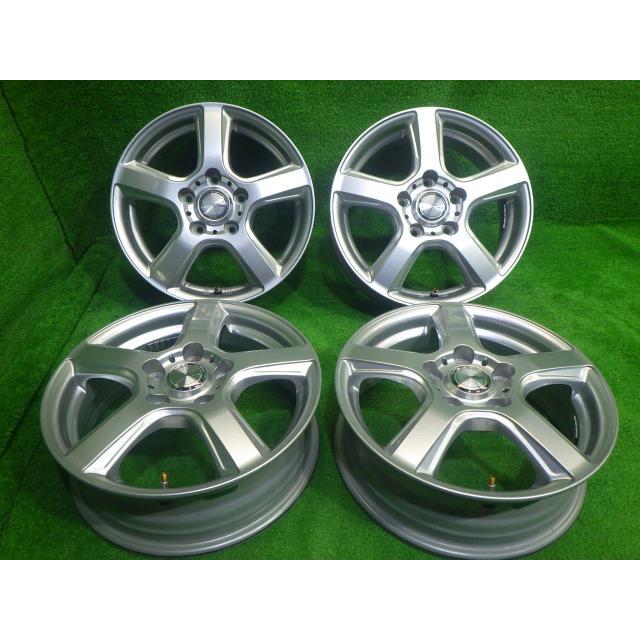 中古 社外 シビラV88 ホイール アル 15インチ 5J 5穴 4本 114.3 : 鈴木
