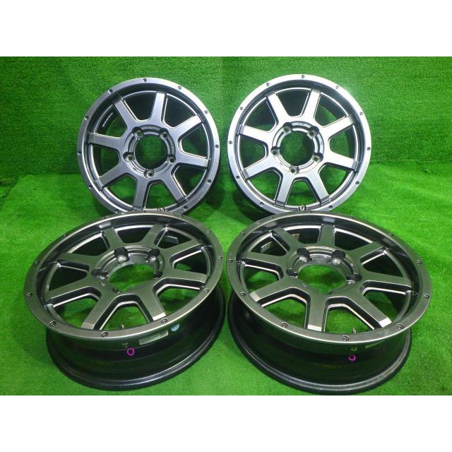 中古 社外 WILD CRUISING WA ホイール アルミ 16インチ 5.5J 5穴 4本